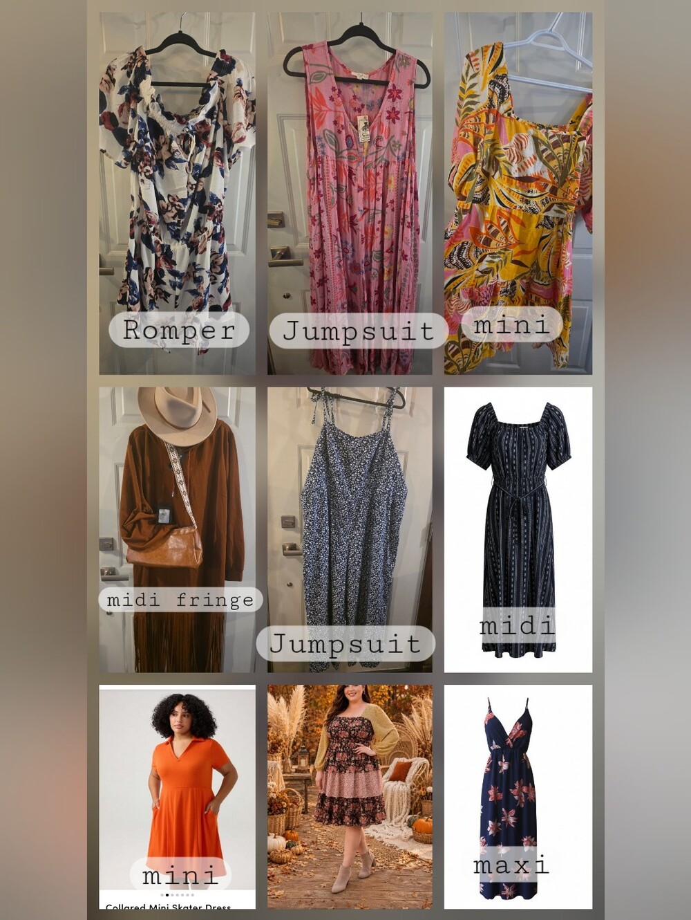 Women's Plus Size Dresses, Jumpsuits & Rompers- LOT